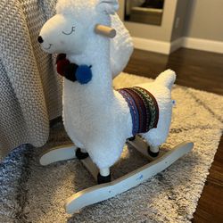 Rocking Llama For Nursery 