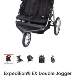 Babytrend Double Jogger Stroller 