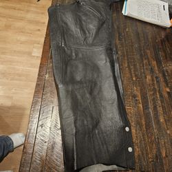Mias Leather Ridding Chaps