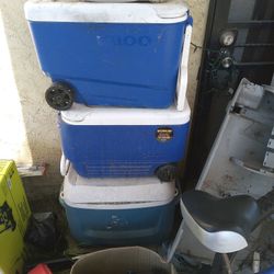 Igloo Coolers Large And Medium Size