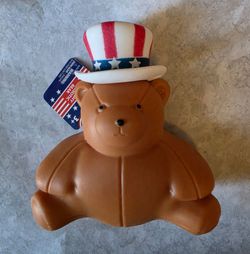 Sunny Days Patriotic Squishy Bear, 4th of July Edition Brand New With Tags