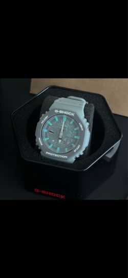 G-SHOCK CasiOak Grey/Turquoise Speckle Watch