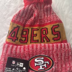 SF 49ers beanie 