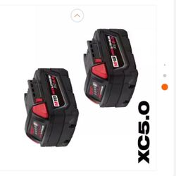 Extended Capacity 5.0 Ah Battery Pack (2-Pack)