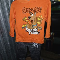 Boys 5/6 Scooby-Doo Sweat Outfit 