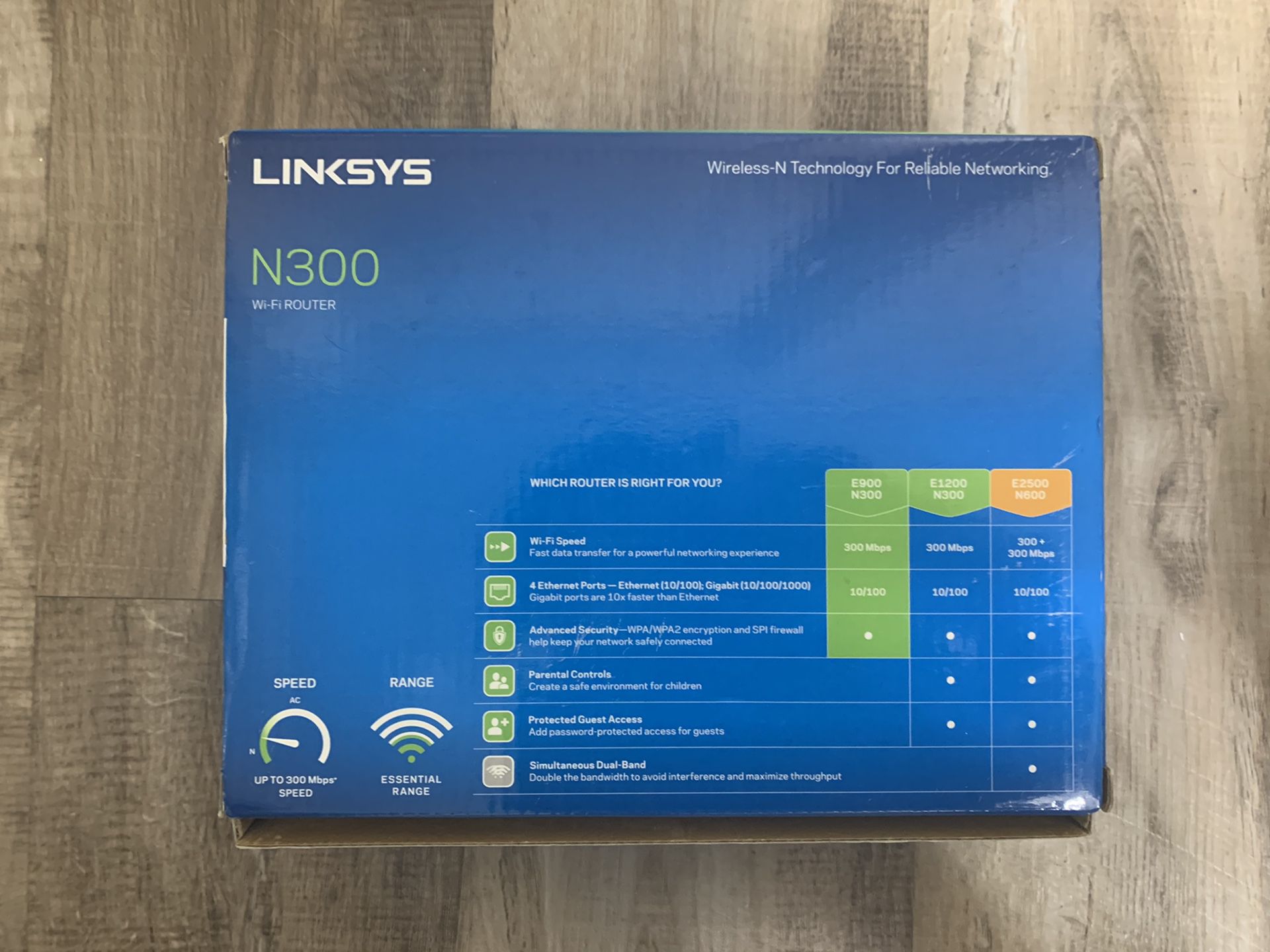 Linksys N300 Wireless Wi-Fi Router