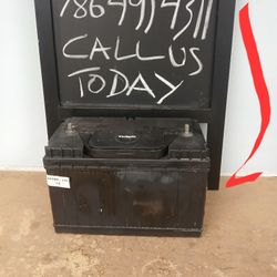 Semi Truck Interstate Batteries For Sale 