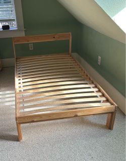 Bed frame twin Ikea Neiden (1of 2)