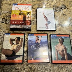 Body Target Yoga (3-disc set: Upper Body, Abs, Lower Body) Yoga for Energy