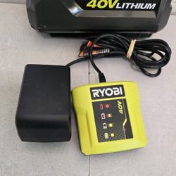 Ryobi Battery And Charger