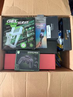 Mixed Lot –Rc cars, Gel Blaster, Gamepad, Car sets & More