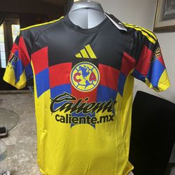 Club América Jersey (Yellow) | New | Sizes S–4XL