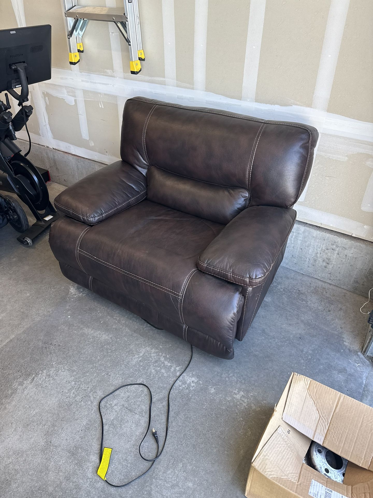 Leather Reclining Couch