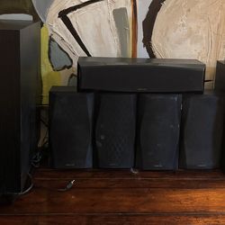 Surround Sound Speaker System w/ Subwoofer (Home Theater Set)