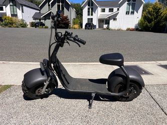 Fat Tire Electric Scooter with Seat – Great Condition