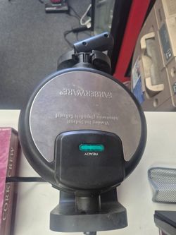 Farberware single-flip waffle maker, model FW45394.