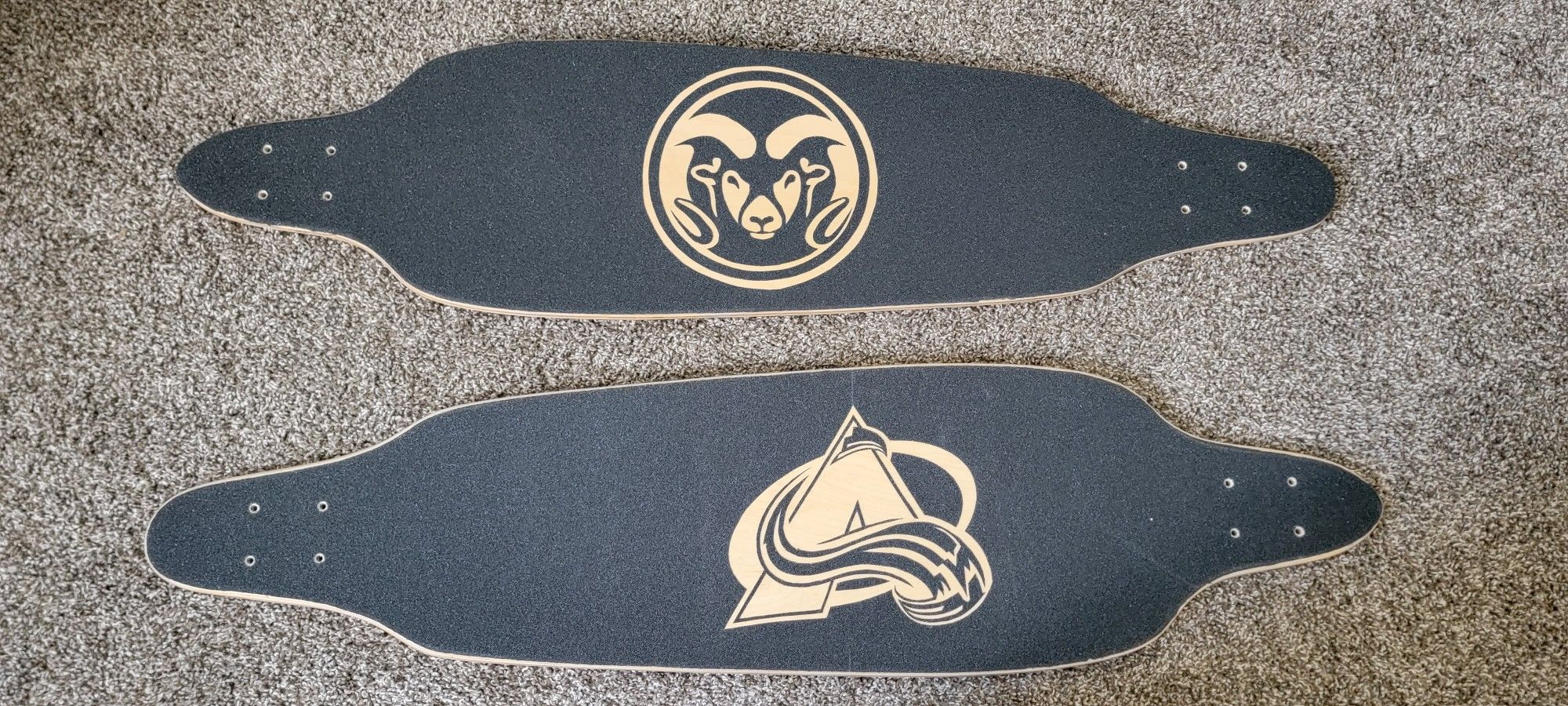 Custom Griptape Longboards