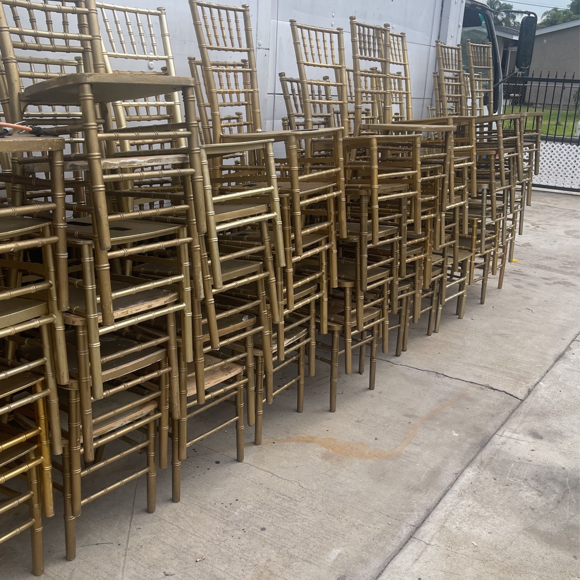 Gold Chianti Chairs