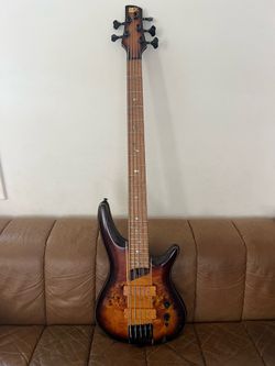 Ibanez SR5PBLTD-DEL Limited Premium Soundgear 5-String Electric Bass Guitar