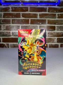 Pokemon Mega Evolution Ascended Heroes Booster Bundle