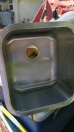 Stainless steel sink 18 x 16 kitchen or Marine