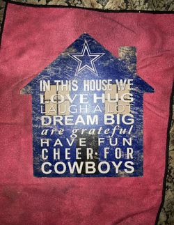 Dallas Cowboys Decoration Sign