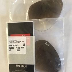 New Authentic Ray Ban Replacement Lenses ( RB3025 ) (RB2132)
