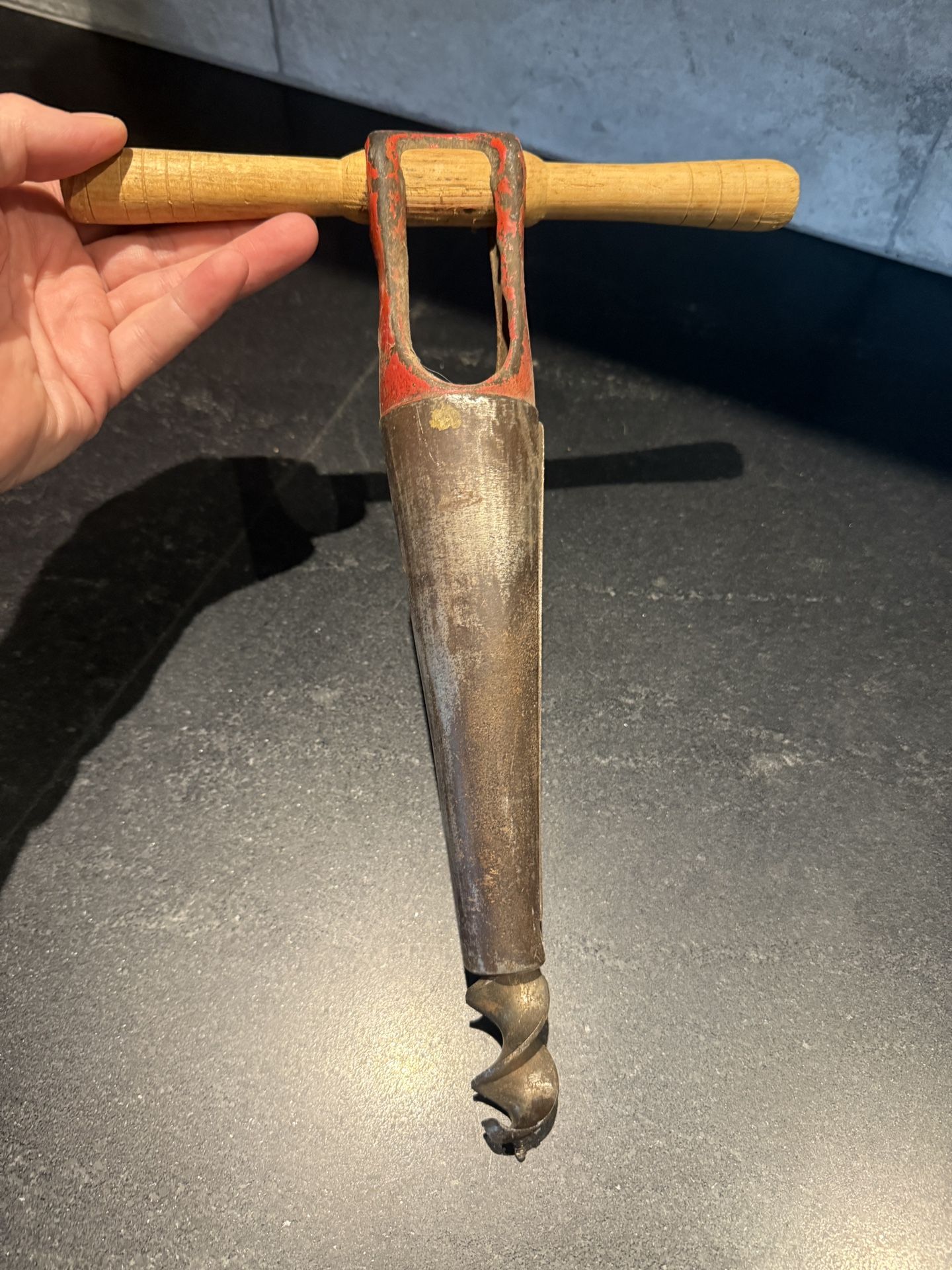 Antique Barrel Bung Drill