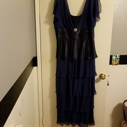 Macy's Formal Dress size 14 Periwinkle color