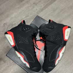 Jordan Retro 6 Black Infrared 