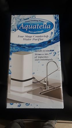 Brand New Aquatella water purifier and Flouride filter