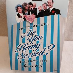 DVD , Are You Being Served.  Series 1-5, 34 Episodes 