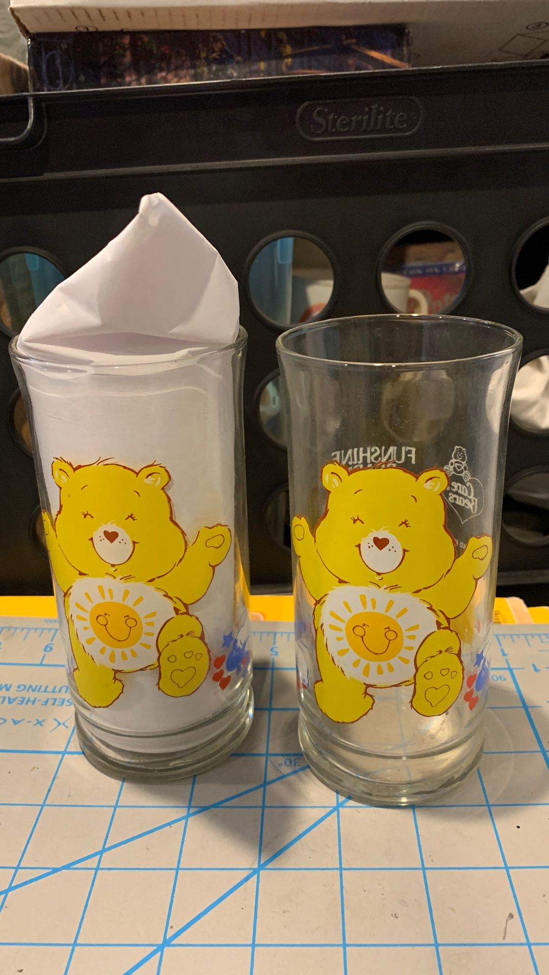 2 Care Bears glasses