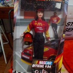 1999 NASCAR Official Number 94 McDonald's Barbie