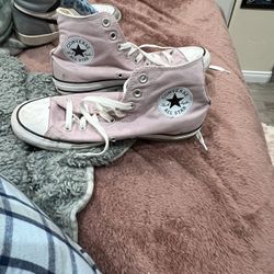 Pink converse