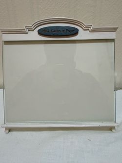 Thomas Kinkade The Garden of Prayer Glass Picture Frame