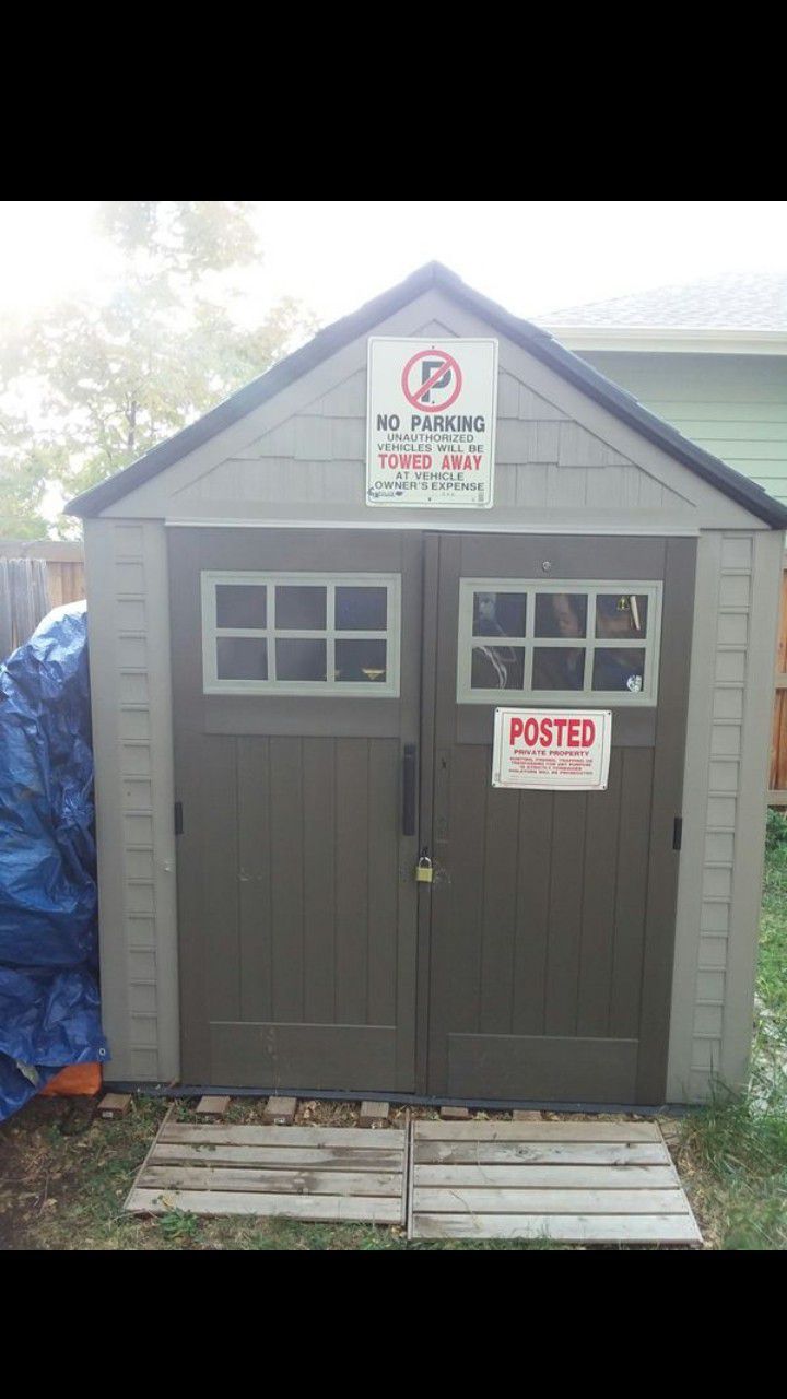 Rubbermaid shed from home depot