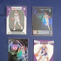 Tyrese Haliburton Rookie Cards (4)