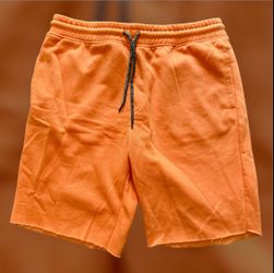 Orange Sweat Shorts