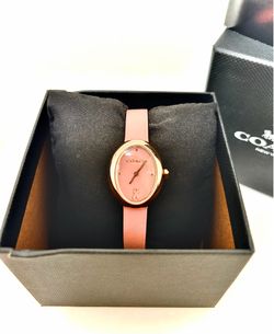 COACH Women's Sammy Pink Breast Cancer Awareness Watch
