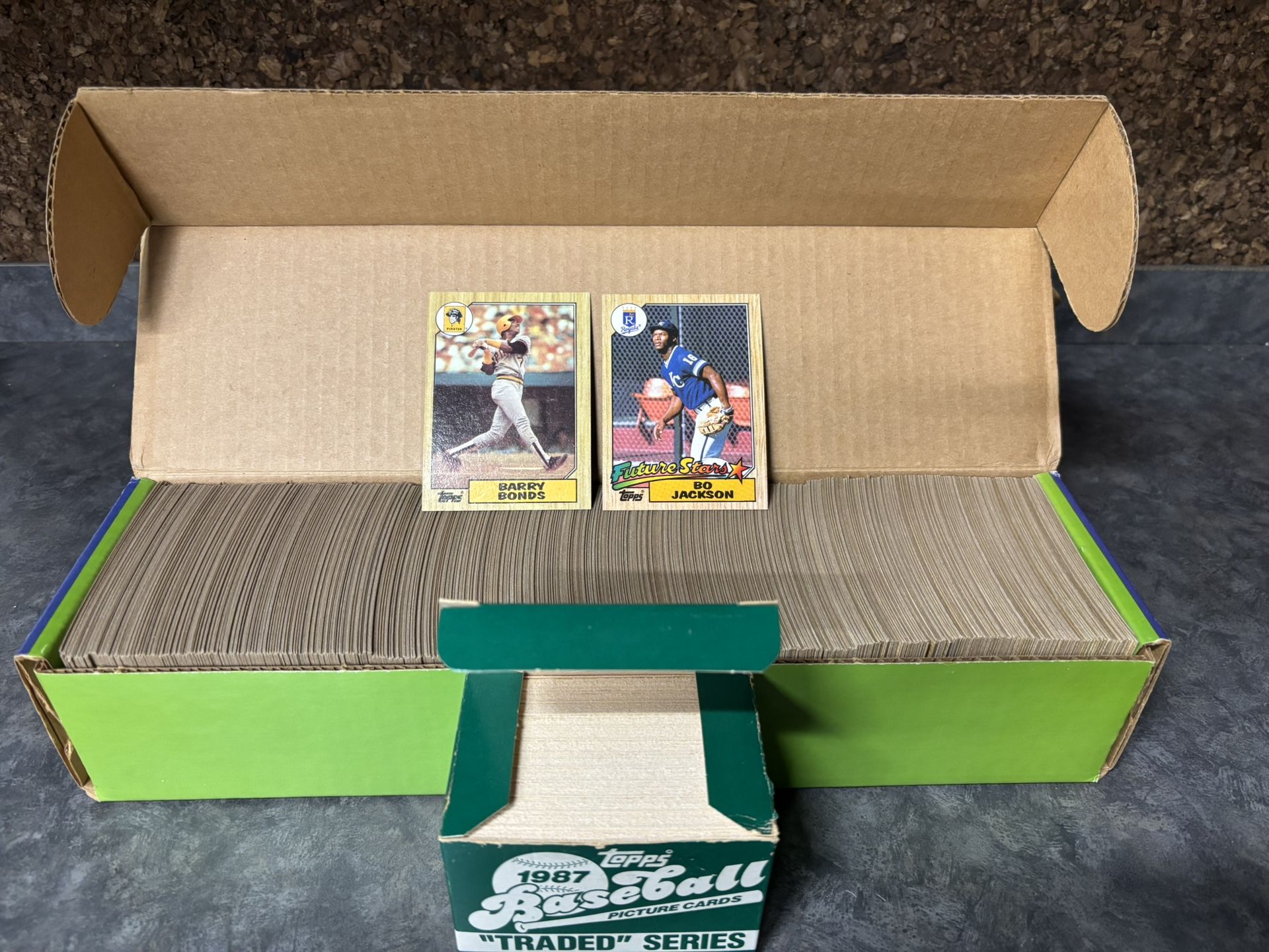 1987 Topps & Topps Traded Complete Baseball Card Sets New Condition