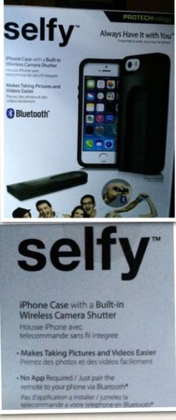 Protective selfie phone case