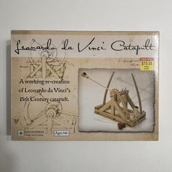 Leonardo Da Vinci Catapult, Pathfinder, Working Recreation, NEW!