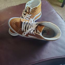 High Top Skateboarding Vans