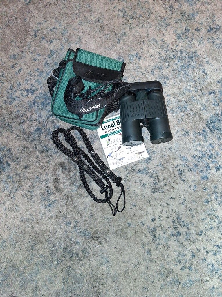 Alpen Binoculars With Custom Paracord Strap 