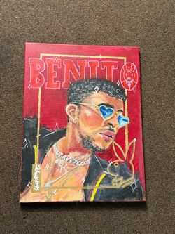 Bad bunny painting