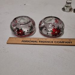 Christmas Candle Holders 