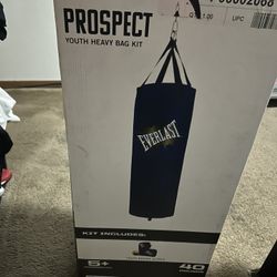 Youth Boxing Bag And Gloves