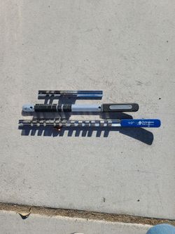 2-1/2" socket holders and 1 - 3/8 socket holder all 3 for $5.00