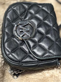 Micheal Kors Black Leather Cross Body